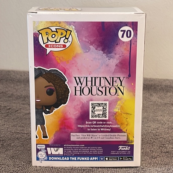 Funko Pop! Whitney Houston Diamond Collection Target Exclusive #70 Vinyl Figure - Picture 4 of 7